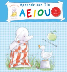Portada de APRENDE CON TIN A,E,I,O,U