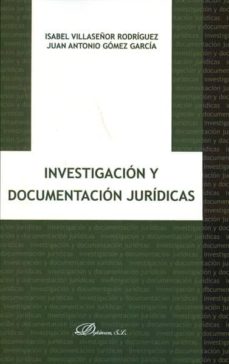 Portada de INVESTIGACION Y DOCUMENTACION JURIDICA