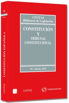 Portada de CONSTITUCION Y TRIBUNAL CONSTITUCIONAL 2013
