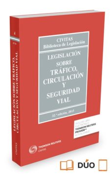 Portada de LEGISLACION SOBRE TRAFICO, CIRCULACION Y SEGURIDAD VIAL