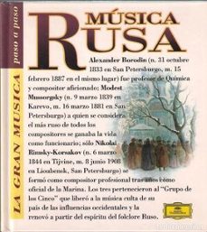 Portada de MUSICA RUSA (CON CD)