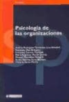 Portada de PSICOLOGIA DE LAS ORGANIZACIONES