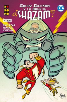 Portada de BILLY BATSON Y LA MAGIA DE ¡SHAZAM! Nº 04