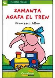 Portada de SAMANTA AGAFA EL TREN (MAJUSCULES)