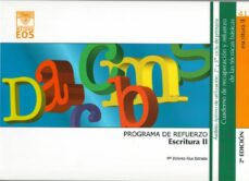 Portada de PROGRAMA DE REFUERZO DE LA ESCRITURA II