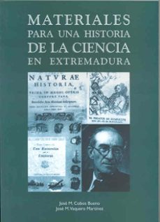 Portada de MATERIALES PARA UNA HISTORIA DE LA CIENCIA EN EXTREMADURA