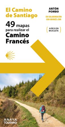 Portada de 49 MAPAS PARA REALIZAR EL CAMINO DE SANTIAGO. CAMINO FRANCES (DESPLEGABLES) (2ª ED.)