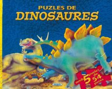 Portada de PUZLES DE DINOSAURES 2 (LLIBRE PUZLES DE DINOSAURES)