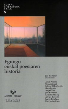 Portada de EGUNGO EUSKAL POESIAREN HISTORIA