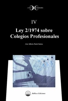 Portada de LEY 2/1974 SOBRE COLEGIOS PROFESIONALES