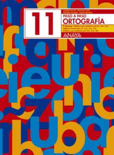 Portada de ORTOGRAFIA 11. PASO A PASO