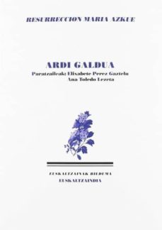 Portada de ARDI GALDUA