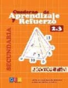 Portada de CUADERNO DE APRENDIZAJE Y REFUERZO 2.3. GEOMETRIA. SECUNDARIA