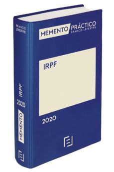 Portada de MEMENTO IRPF 2020