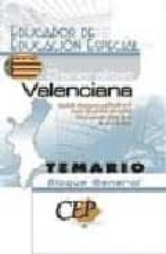 EDUCADOR DE EDUCACION ESPECIAL DE LA GENERALITAT VALENCIANA. TEMA RIO. BLOQUE GENERAL