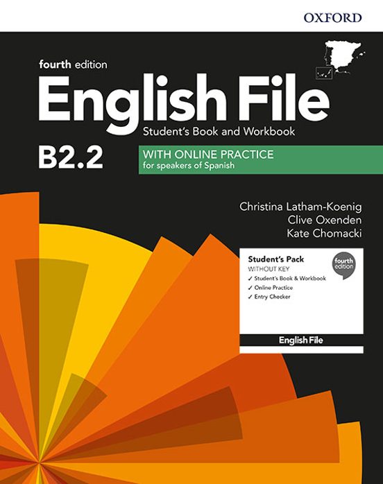 English File B22 Student´s Book Workbook Without Key Pack 4th Edition