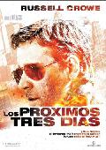 los proximos tres dias (dvd)-8422632056095 los proximos tres dias (dvd)-8422632056095