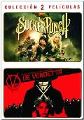 sucker punch + v de vendetta (dvd)-5051893186864 sucker punch + v de vendetta (dvd)-5051893186864