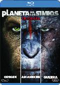 trilogía planeta de los simios - blu ray --8420266010711 trilogía planeta de los simios - blu ray --8420266010711