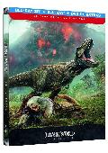 jurassic world 2 - blu ray 3d+2d - ed.especial metal-8414533116152 jurassic world 2 - blu ray 3d+2d - ed.especial metal-8414533116152
